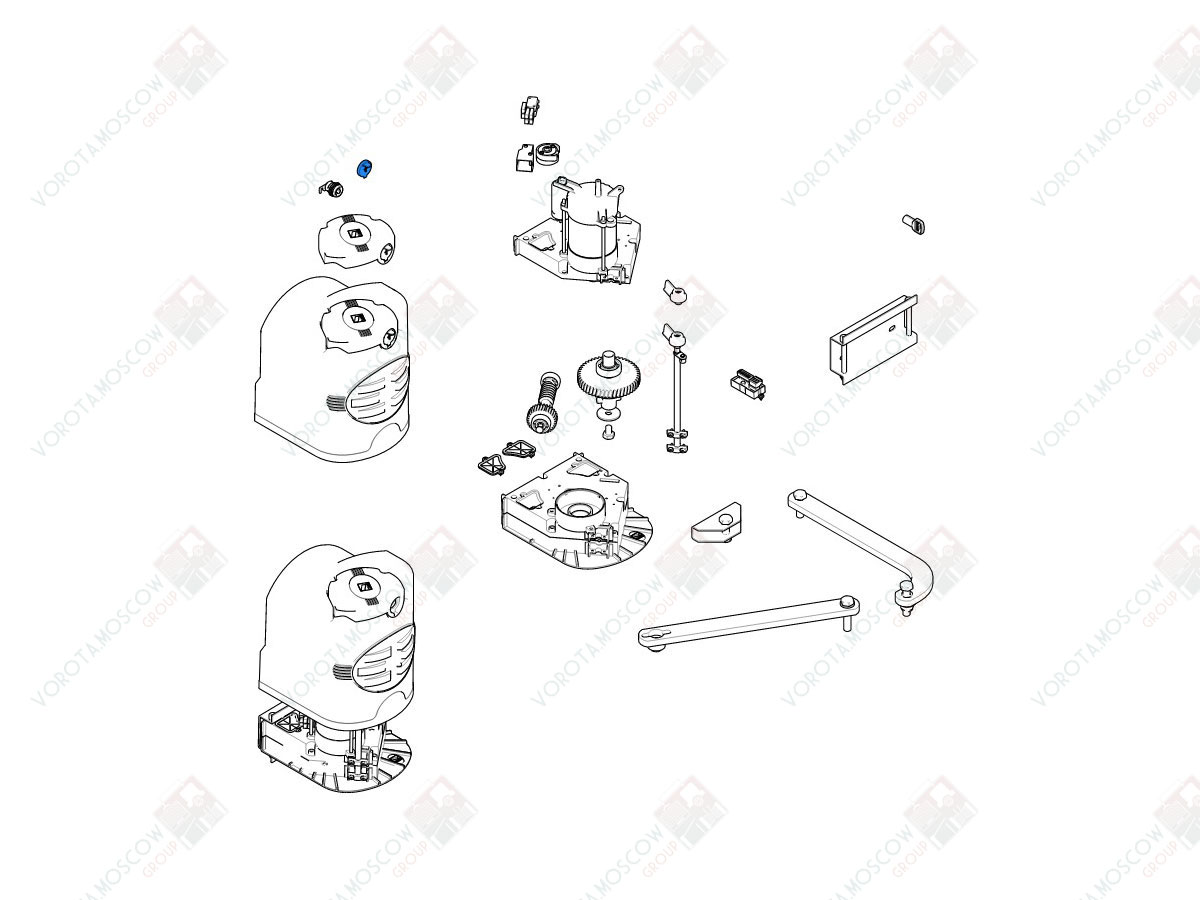 CAME Защита личинки FAST (арт119RID223)