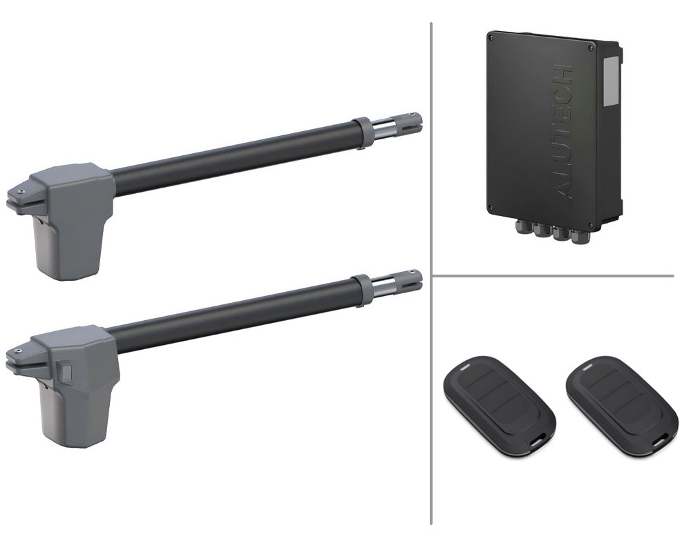 AN-MOTORS Комплект электроприводов для распашных ворот, ATW-400KIT