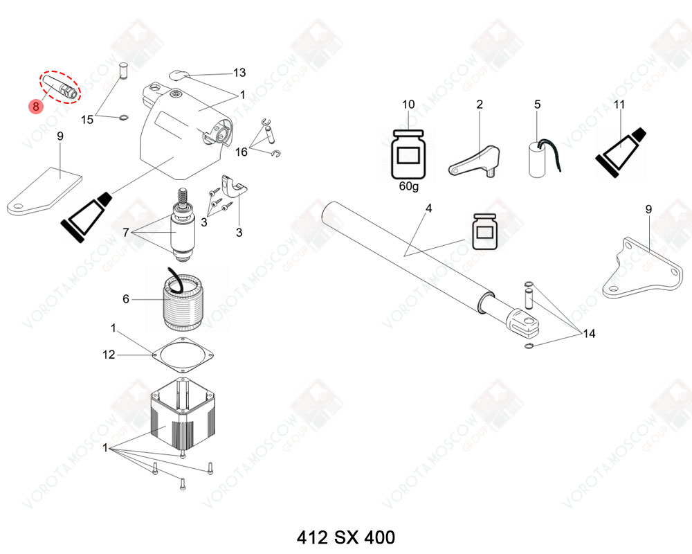 FAAC Запчасть *F0124A* STRAIN RELIEF, 710919