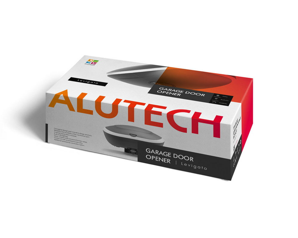 ALUTECH Комплект привода LEVIGATO LG-600F с ременной рейкой LGR-3600B для гаражных ворот высотой до 2,7 м.