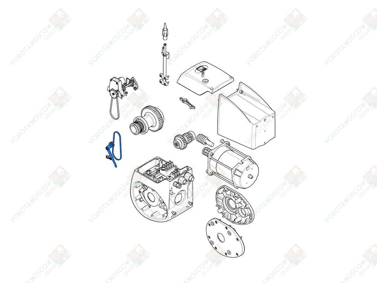 CAME Привод концевых выключателей С-ВХ в сборе (арт119RICX024)