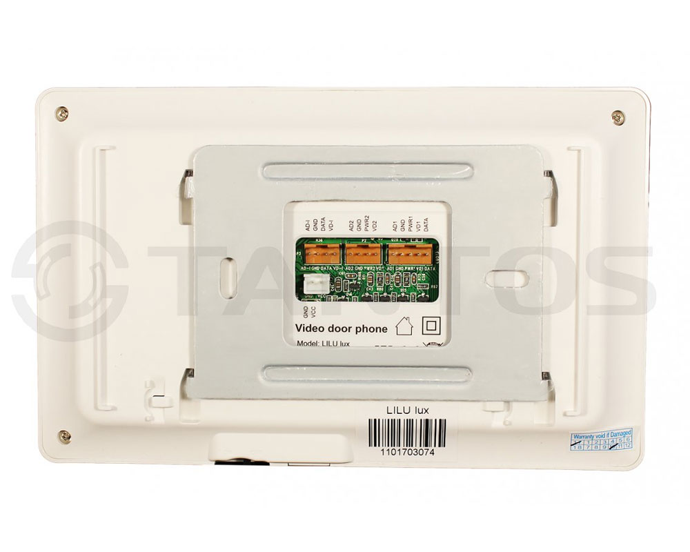 TANTOS Монитор видеодомофона цветной, TFT LCD 4,3" 480x234, PAL/NTSC, Hands-Free, LILU lux
