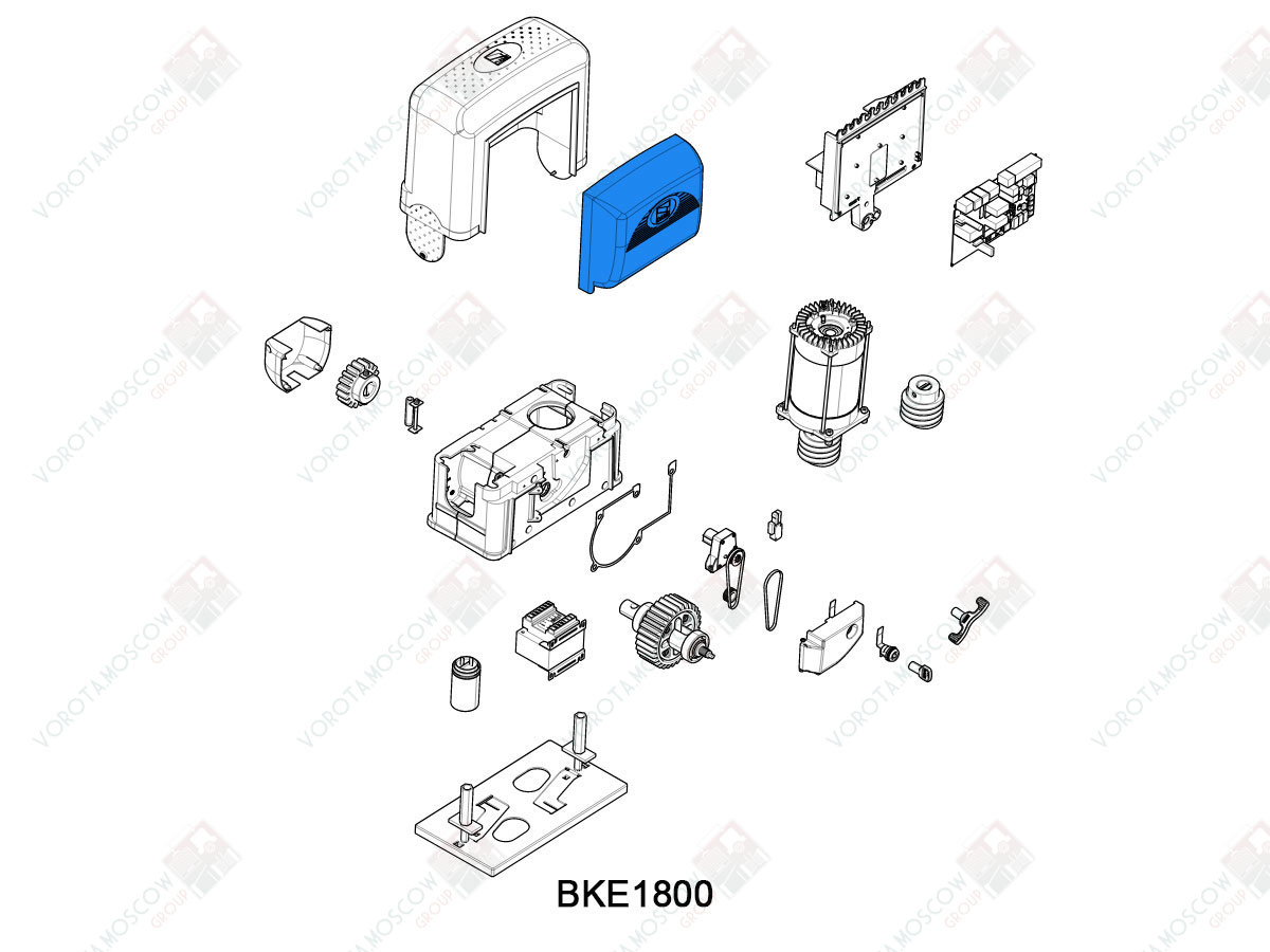 CAME Крышка платы BK, 119RIBK025