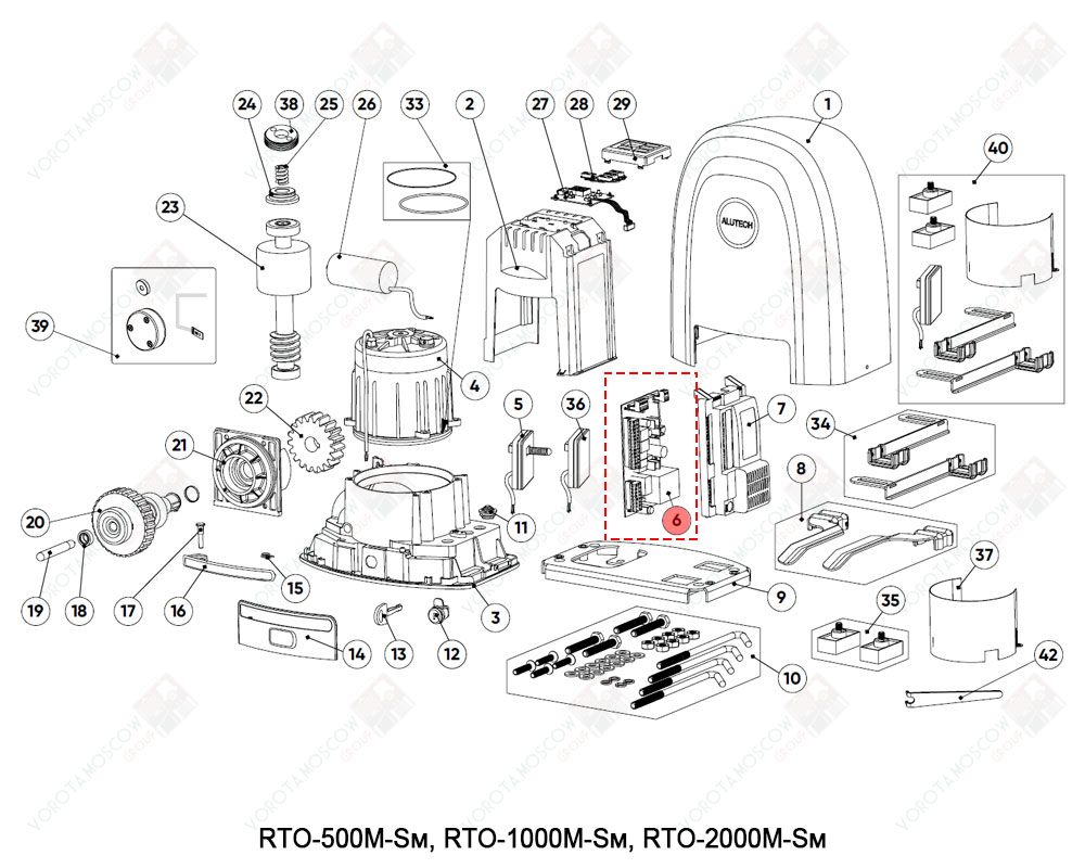 ALUTECH Плата основная, RTO.06Sm-F
