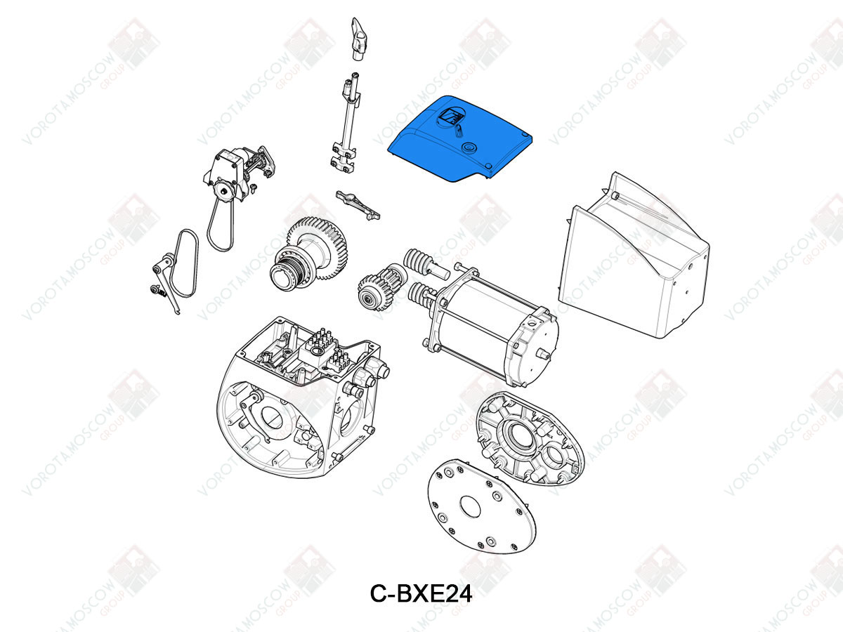 CAME Крышка отсека концевых выключателей C-BX, 119RICX017