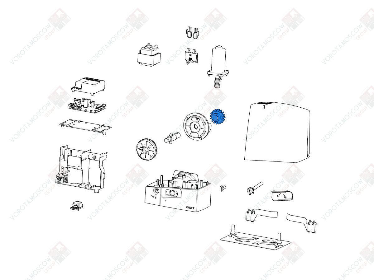 CAME Шестерня ведущая BXV (арт. 119RIBS001)