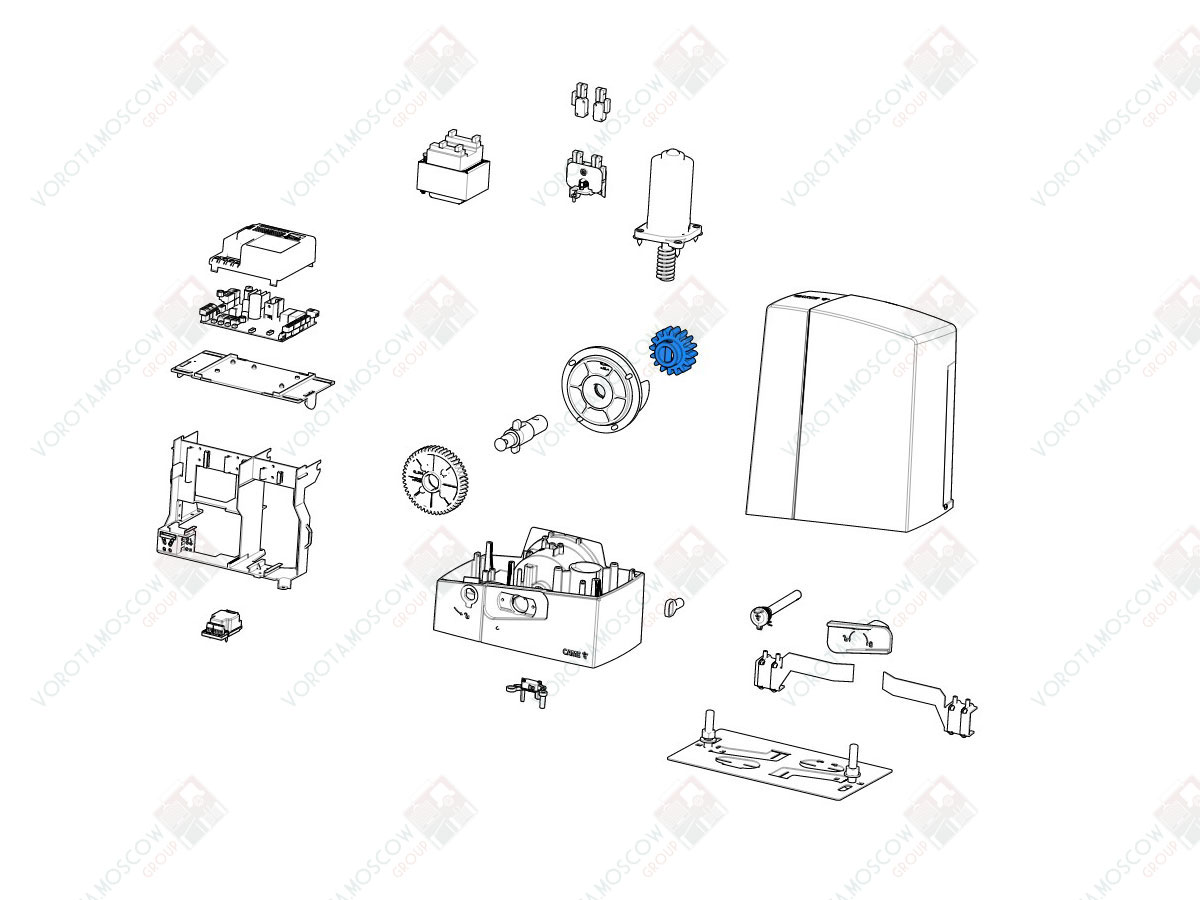 CAME Шестерня ведущая BXV (арт. 119RIBS001)