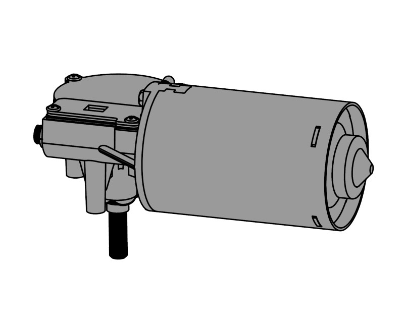 ALUTECH Мотор-редуктор привода LG-1200, LG.04-160W