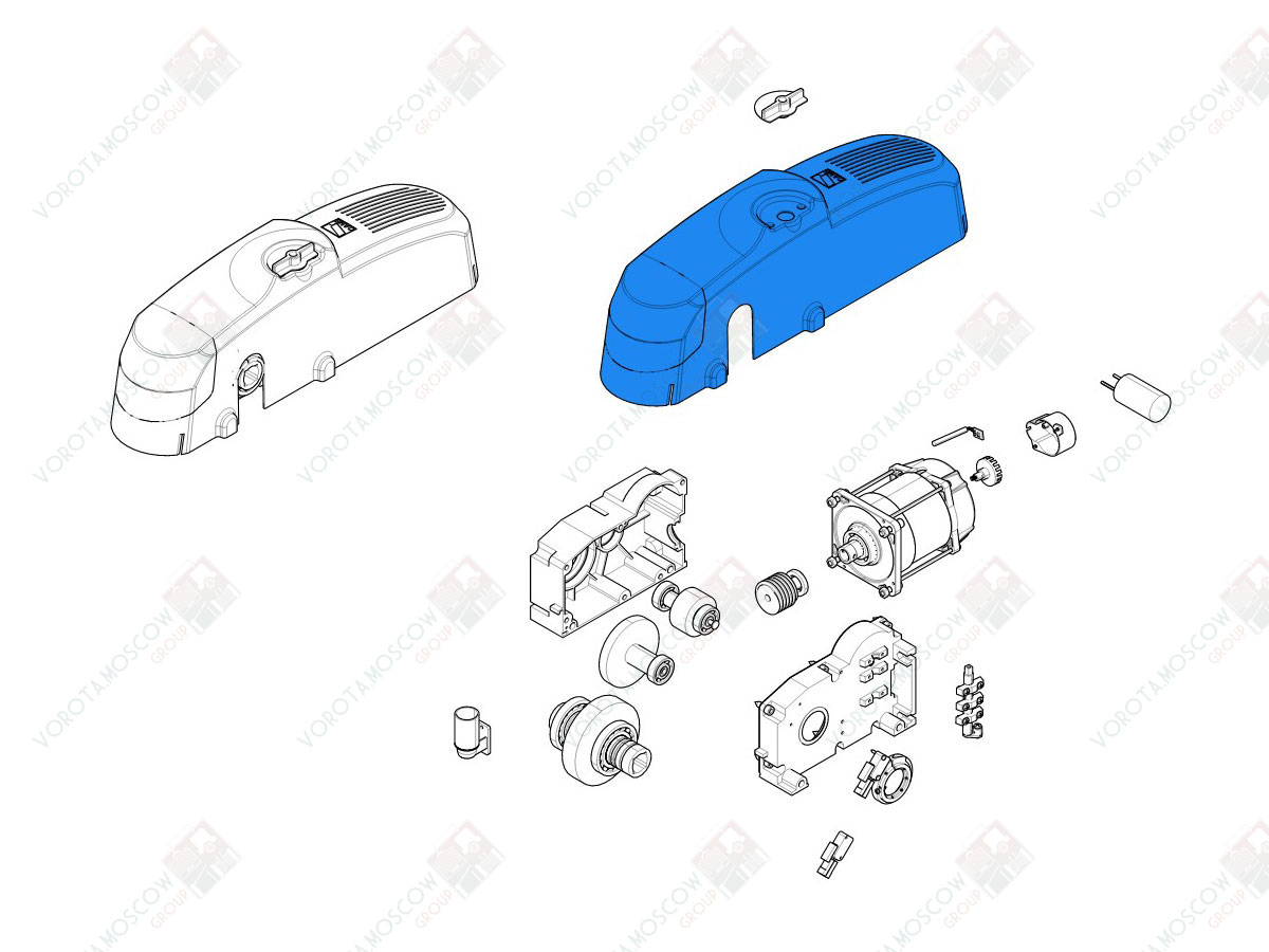 CAME Крышка EMEGA (арт119RIE051)