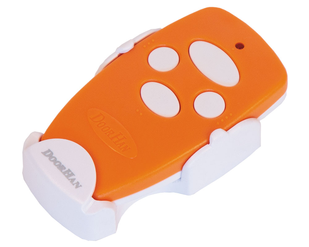 DoorHan Пульт 4-х канальный дистанционного управления 433МГц оранжевый, Transmitter 4-Orange