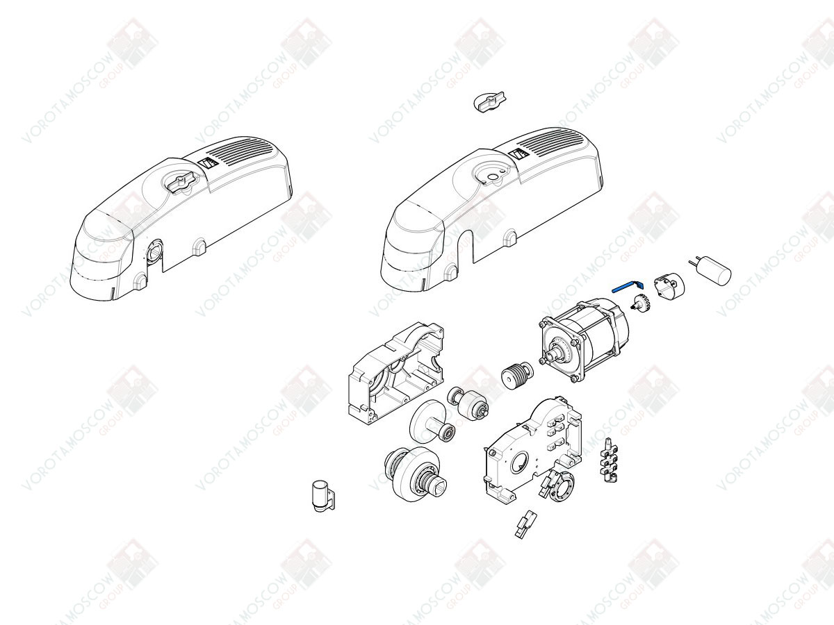 CAME Плата оптического считывателя (арт119RIE134)