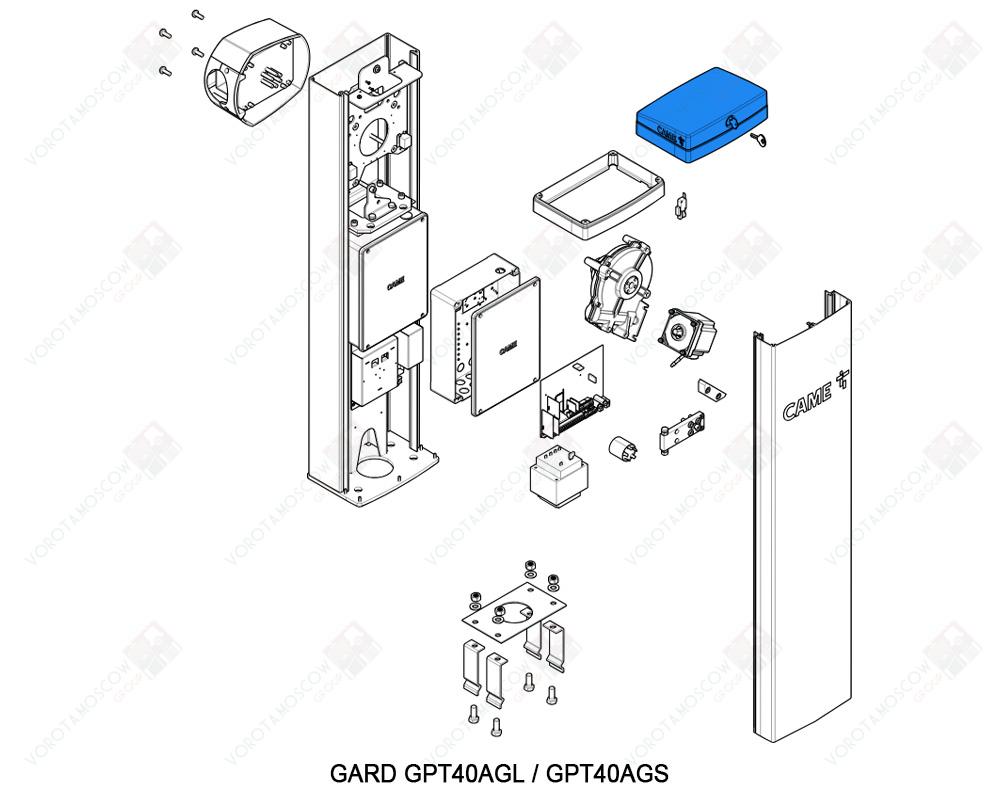CAME Крышка тумбы для GPT40AGS, 88003-0032