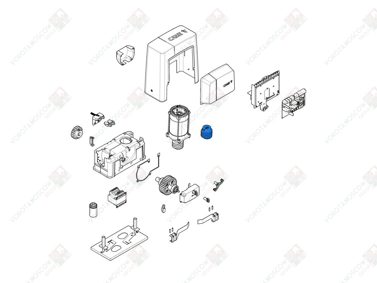 CAME Червяк BY-1500, BY-1500T (арт119RIY021)