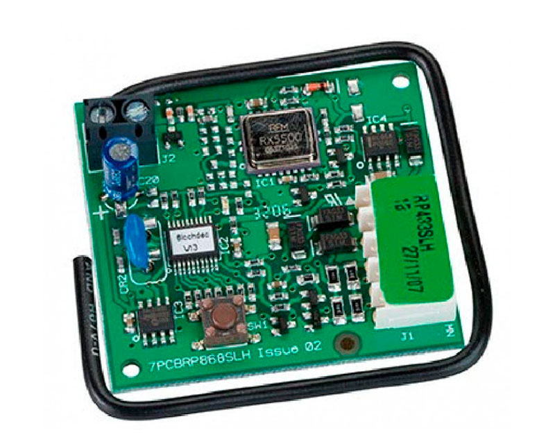 FAAC Радиоприемник 2-канальный встраиваемый в разъем RP 433 МГц  до 250 пультов SLH, 787853