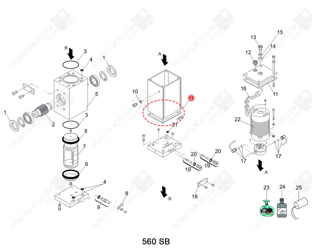 FAAC Запчасть FLAT GASKET, 7099005