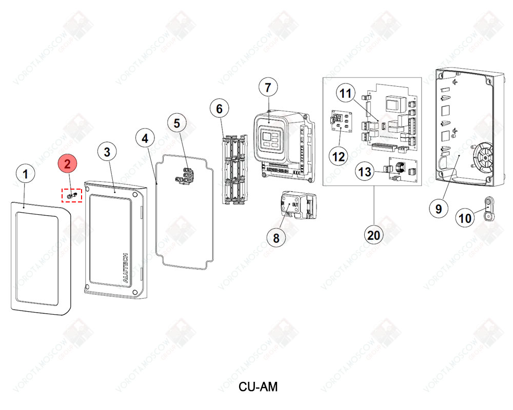 ALUTECH Винт CUTR400.02-A, 657000171