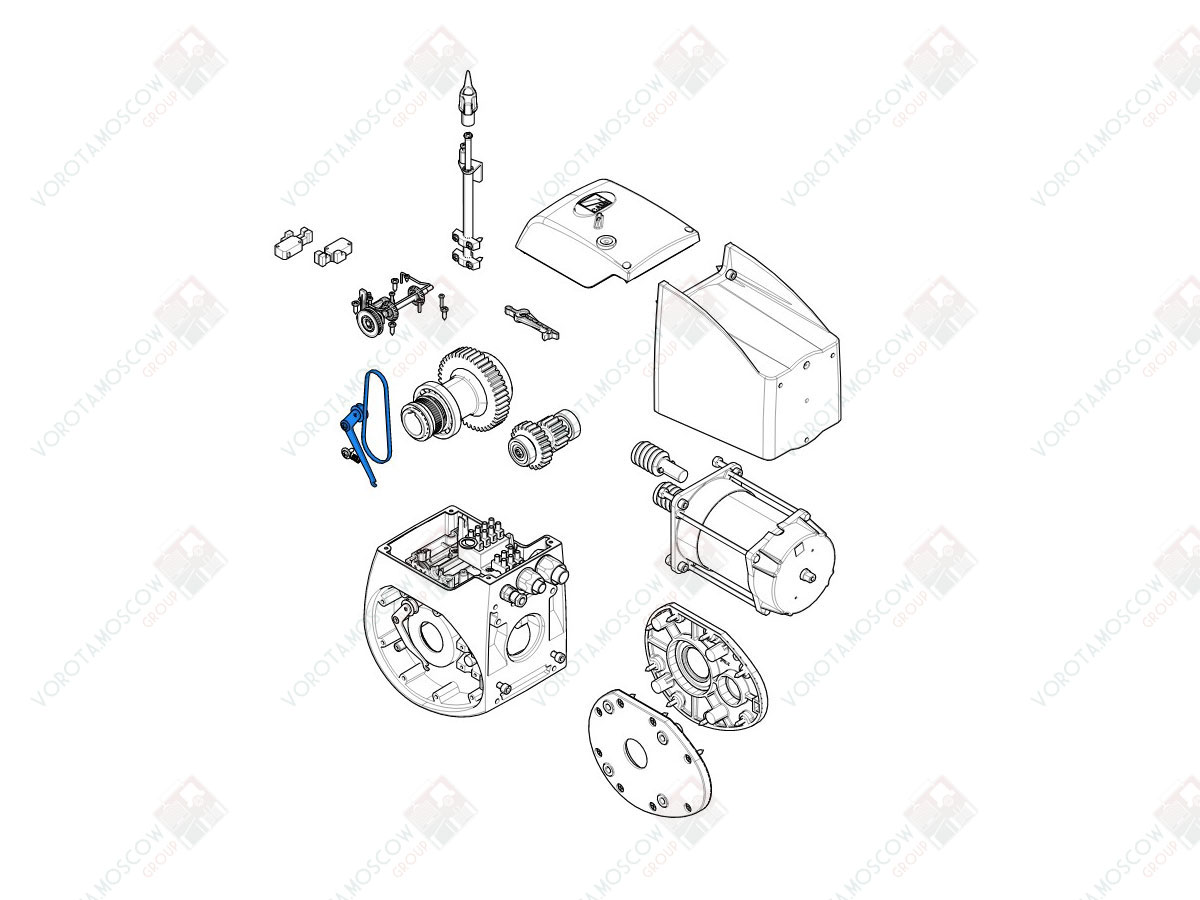CAME Привод концевых выключателей С-ВХ в сборе (арт119RICX024)