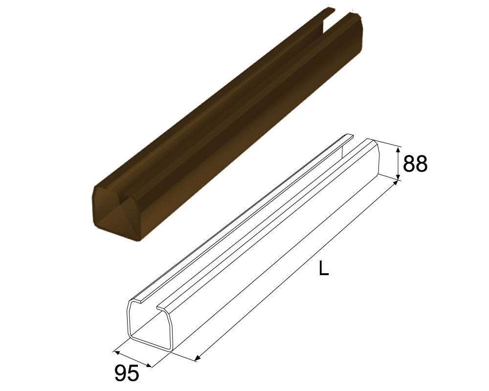 DOORHAN Балка прокатная 95х88 L=8000 мм., DHS201080