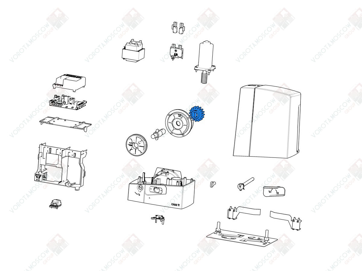 CAME Шестерня ведущая BXV (арт. 119RIBS001)