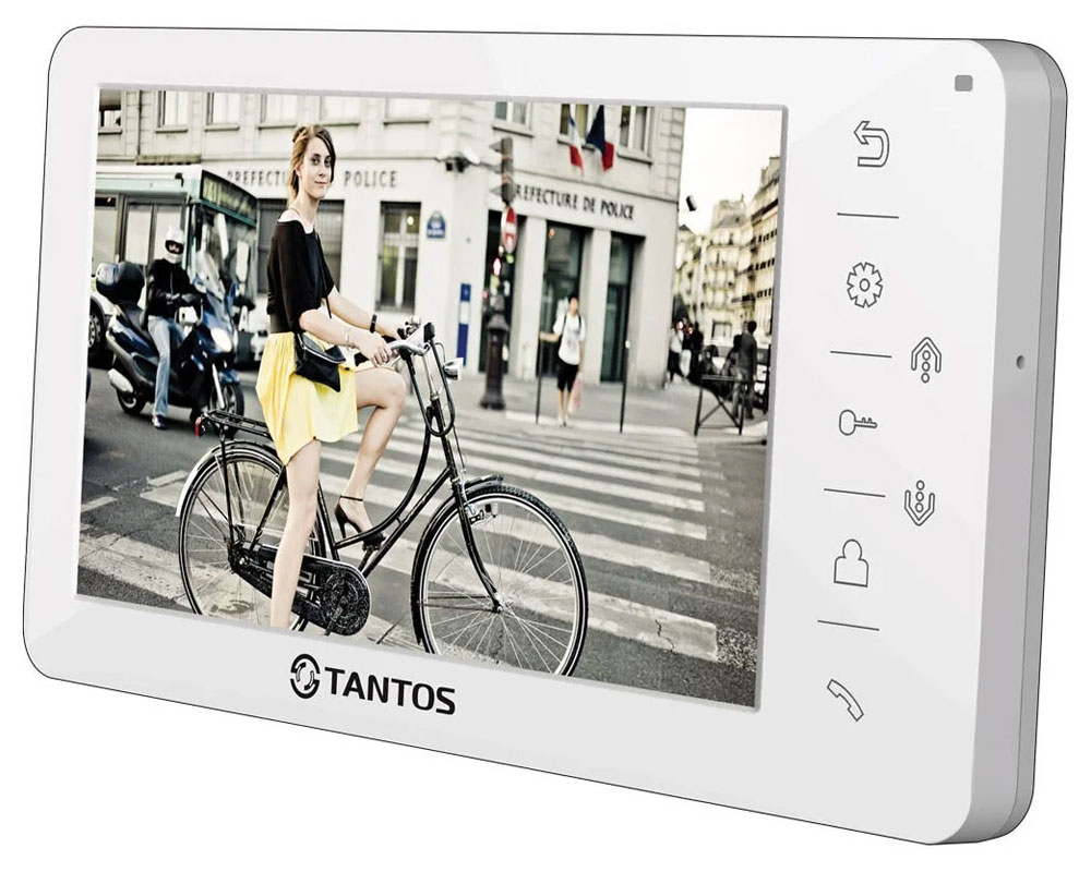 TANTOS Монитор цветного видеодомофона, TFT LCD 7", Amelie (VZ или XL)