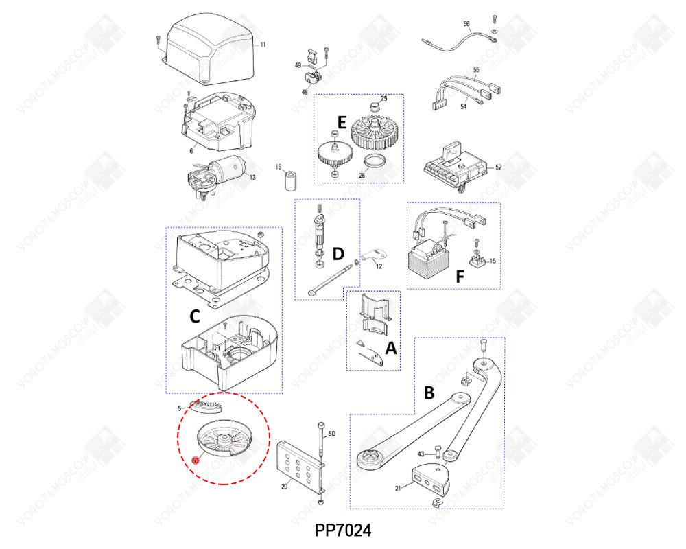 NICE Крышка POP, PPD1044R01.4540