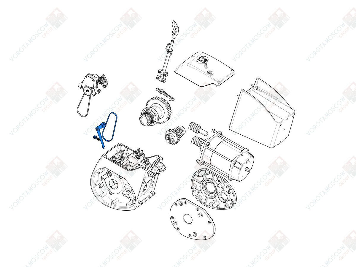 CAME Привод концевых выключателей С-ВХ в сборе (арт119RICX024)