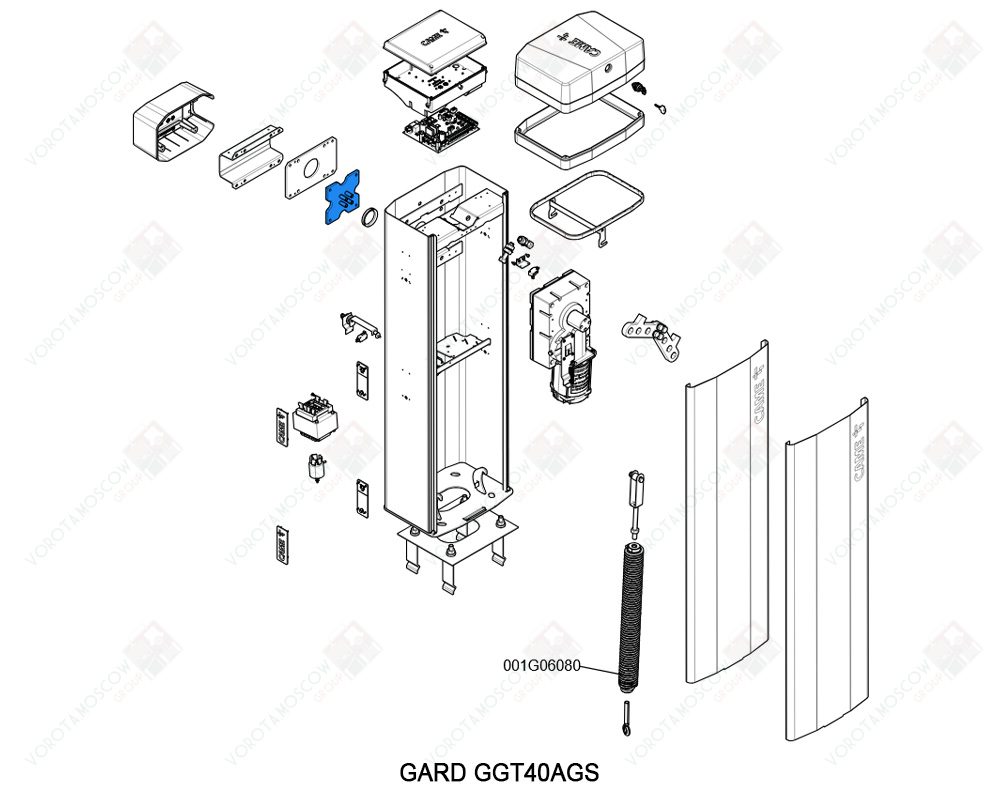 CAME Фланец крепления стрелы, 88003-0074
