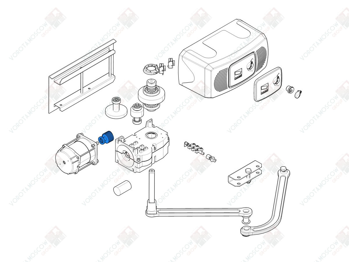 CAME Червяк F1000 F1024 (арт119RID084)