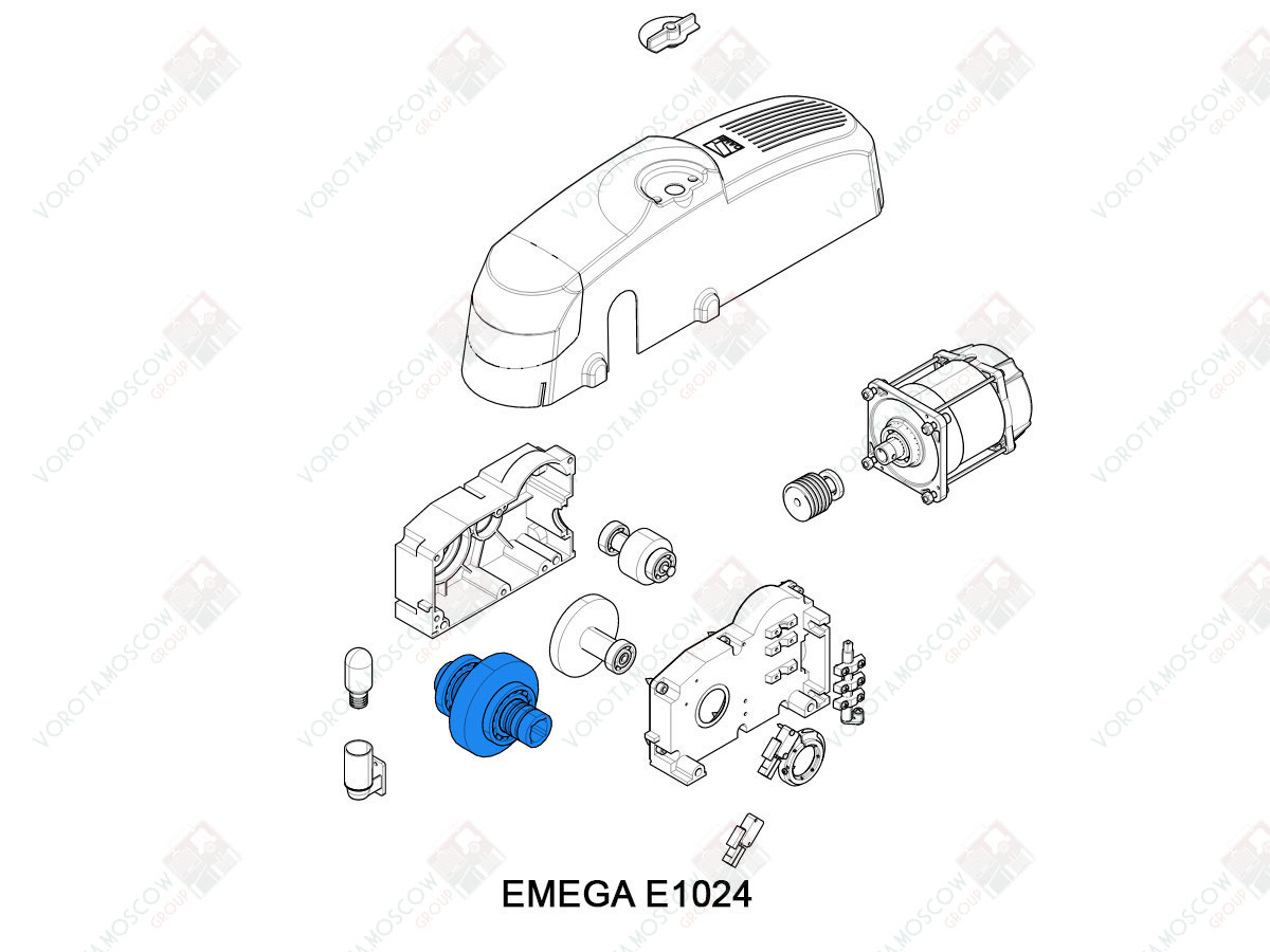 CAME Вал выходной EMEGA, 119RIE062