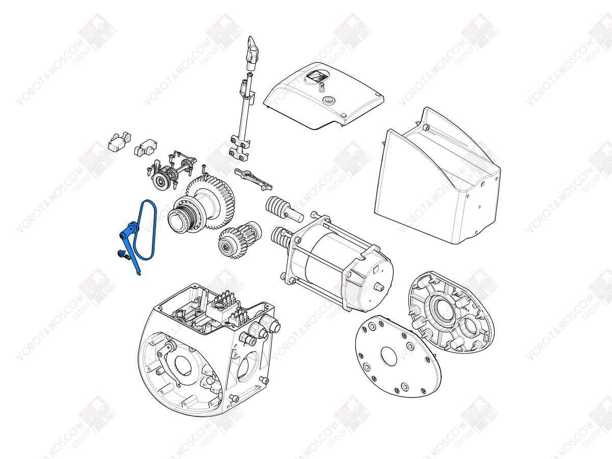 CAME Привод концевых выключателей С-ВХ в сборе (арт119RICX024)
